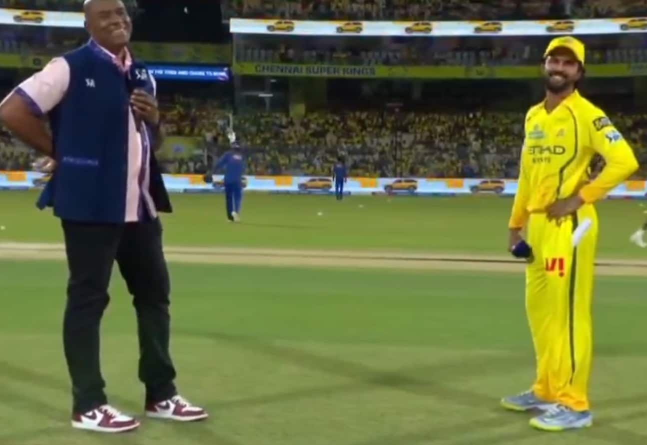 Chennai Crowd Delays Ruturaj's Toss Interview In Stunning Incident - Video