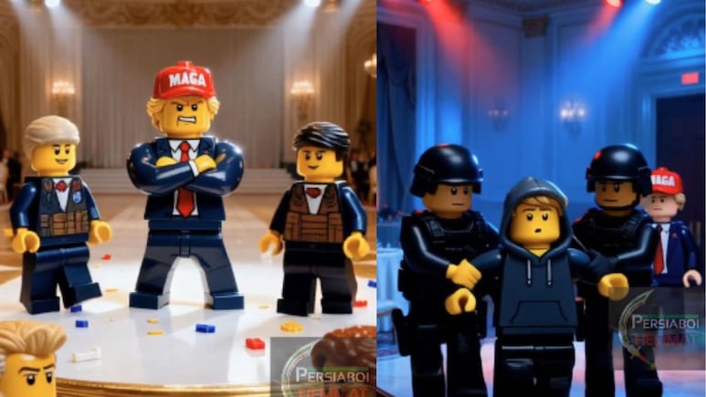 Iran Drops Lego-Style Clip Mocking Trump Over White House Dinner Shooting