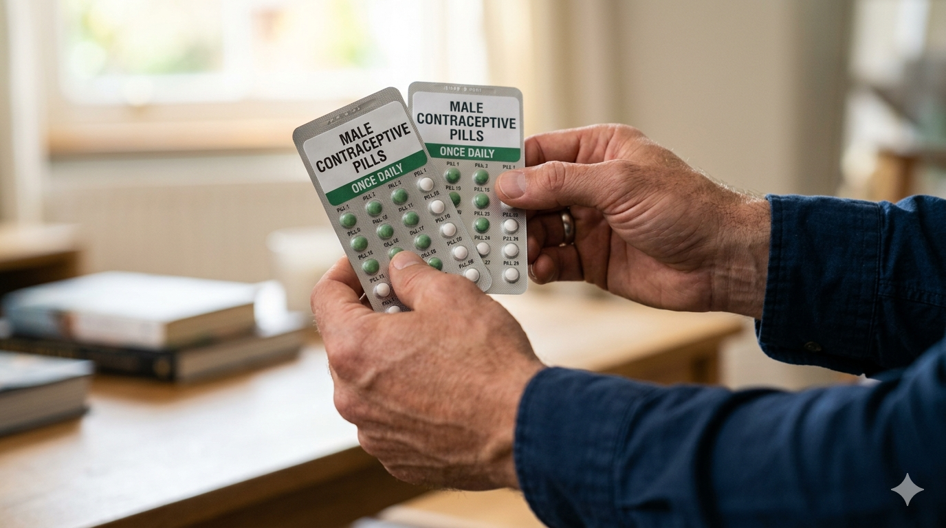 The possibility of a safe and effective male birth control pill is no longer a distant dream