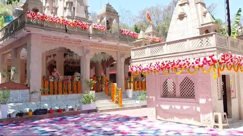 टाइगर रिजर्व में VIP शादी: मंत्री के बेटे के विवाह के लिए मंदिर में सजा पंडाल, वन विभाग ने उखाड़े टेंट