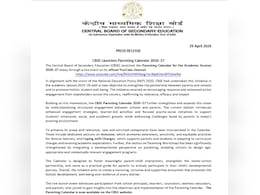 CBSE Launches Parenting Calendar 2026-27 To Boost Parent-School Engagement