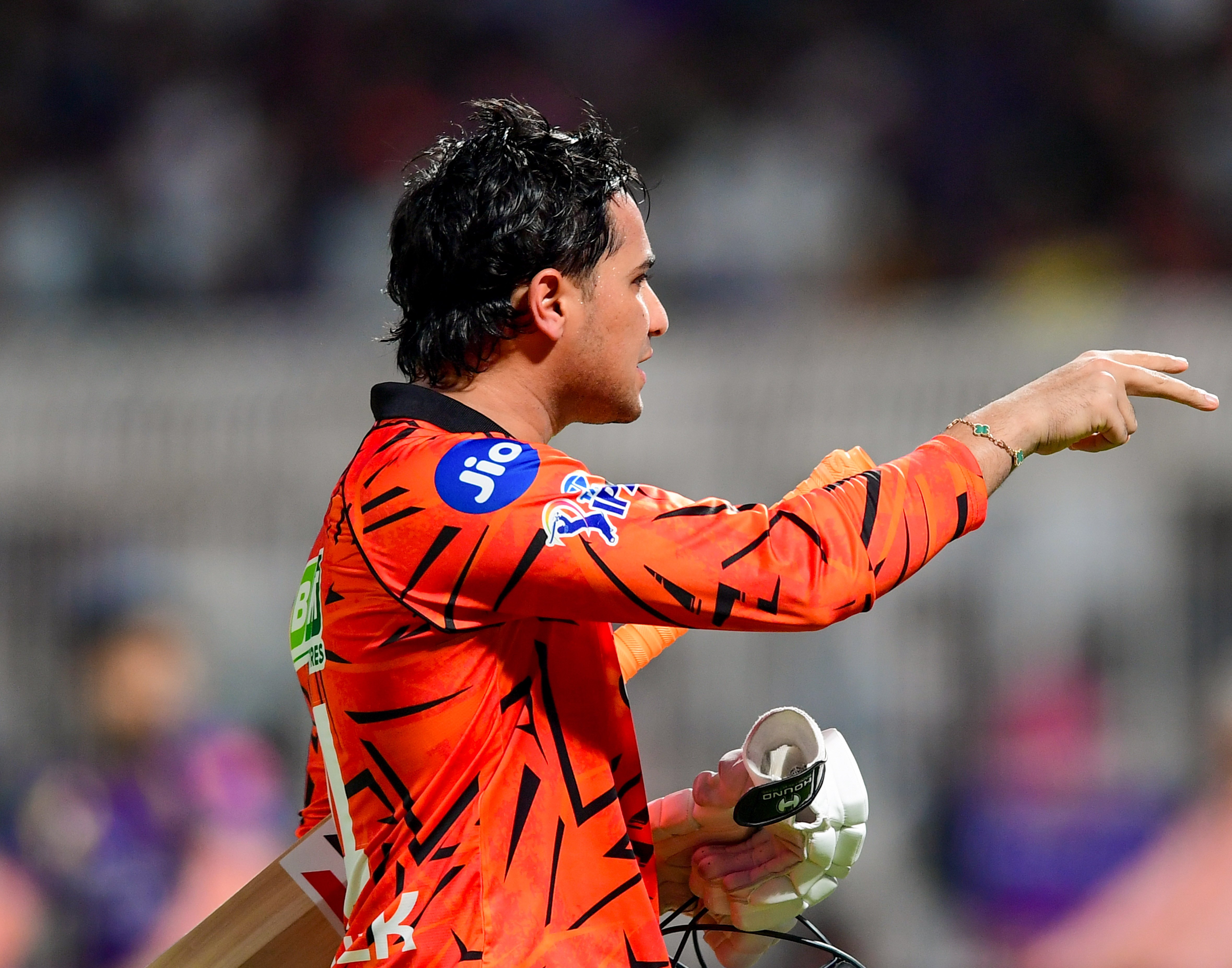 Abhishek Sharma Reprimanded By BCCI For Code Of Conduct Breach vs KKR