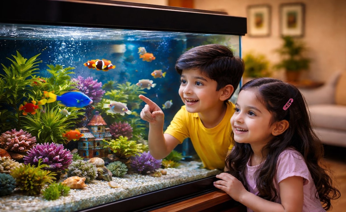 एक्वेरियम साफ करते वक्त उछलकर बच्चे के मुंह में घुस गई जिंदा मछली, डॉक्टरों ने ऐसे बचाई जान