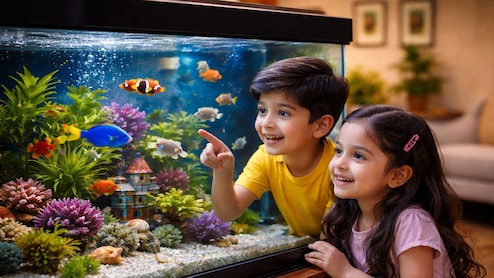 एक्वेरियम साफ करते वक्त उछलकर बच्चे के मुंह में घुस गई जिंदा मछली, डॉक्टरों ने ऐसे बचाई जान