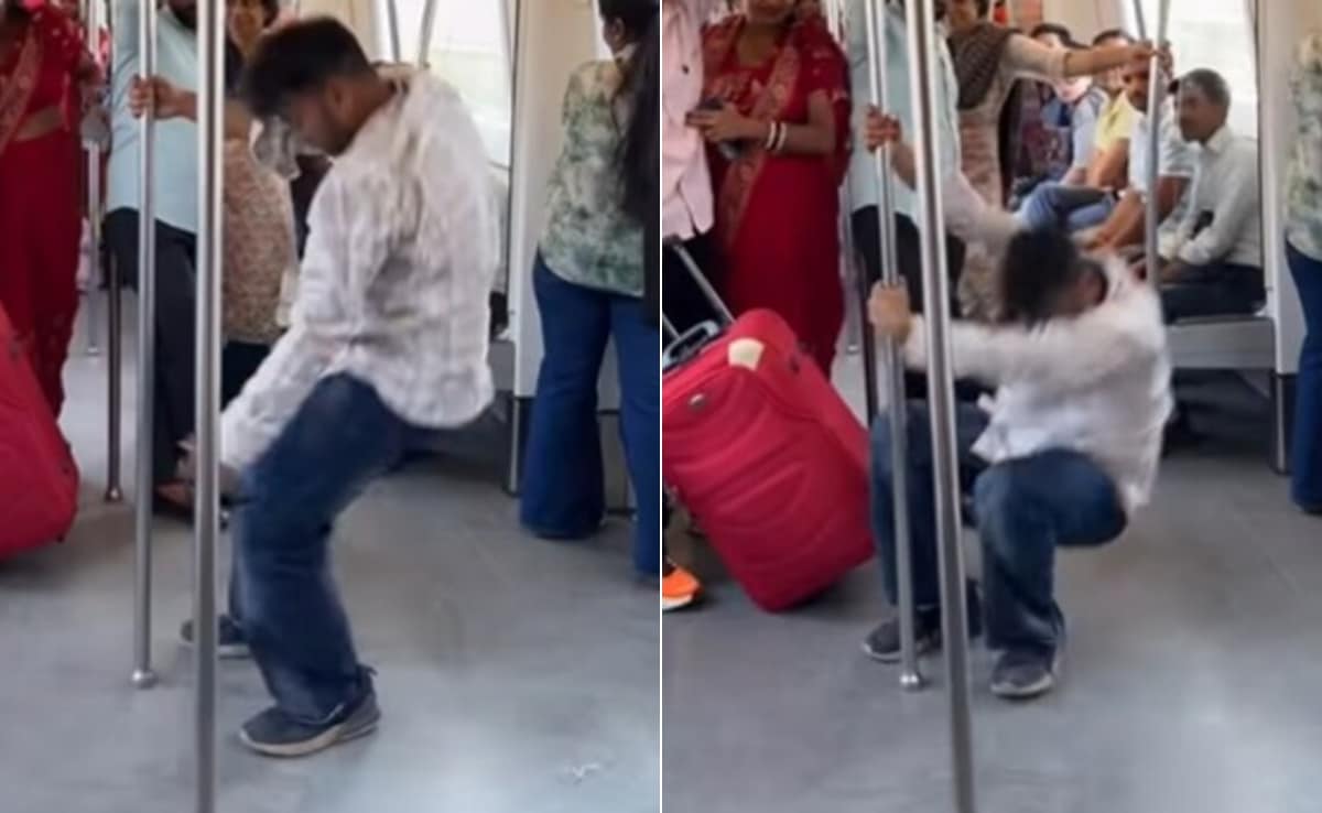 दिल्ली मेट्रो में ‘तेरी दीवानी’ पर अचानक झूम उठा शख्स, फिर जो हुआ, यात्रियों के चेहरे देख सब समझ जाएंगे आप!