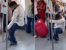 दिल्ली मेट्रो में &lsquo;तेरी दीवानी&rsquo; पर अचानक झूम उठा शख्स, फिर जो हुआ, यात्रियों के चेहरे देख सब समझ जाएंगे आप!