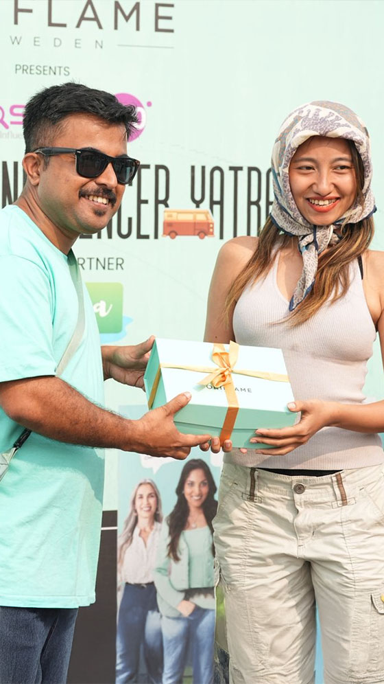 Oriflame Brings Beauty to Dimapur&rsquo;s Busiest Streets