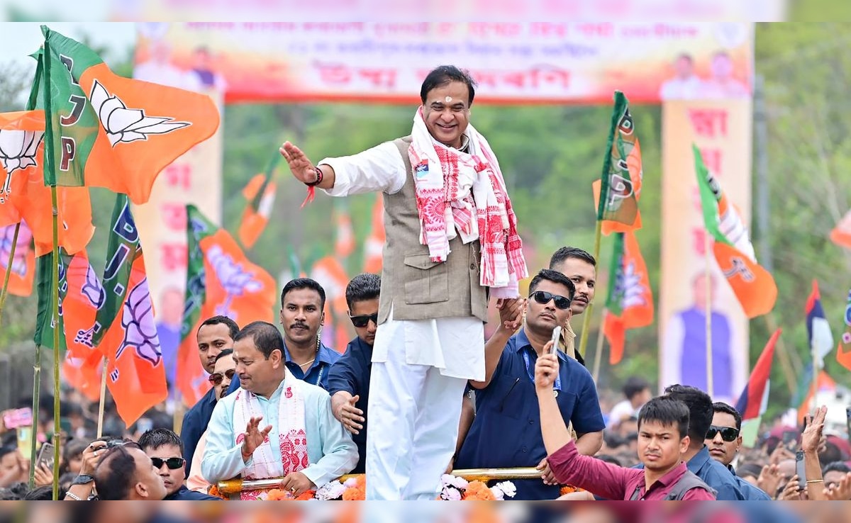 Himanta Sarma's BJP To Win 70-80 Of Assam's 126 Seats, NDA Sweep: Exit Poll