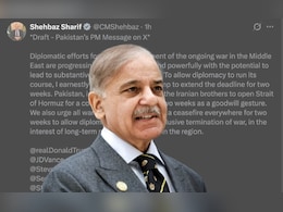 "Draft - Pak's PM Message on X": Shehbaz Sharif's Iran War Post Gaffe Is Viral
