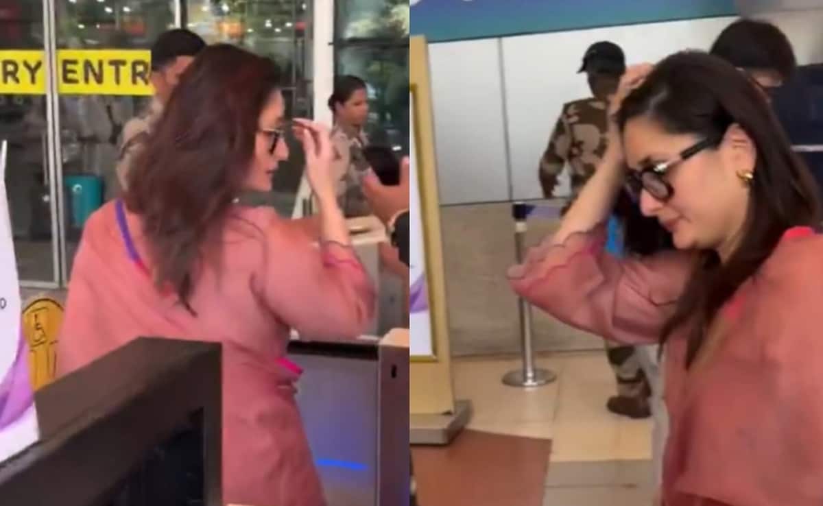 কারিনা কাপুর মুম্বাই বিমানবন্দরে: কারিনা কাপুর বিমানবন্দরে মানুষের লাইন ভেঙে প্রবেশ করলেন, ক্ষুব্ধ মানুষ ক্লাস শুরু করলেন