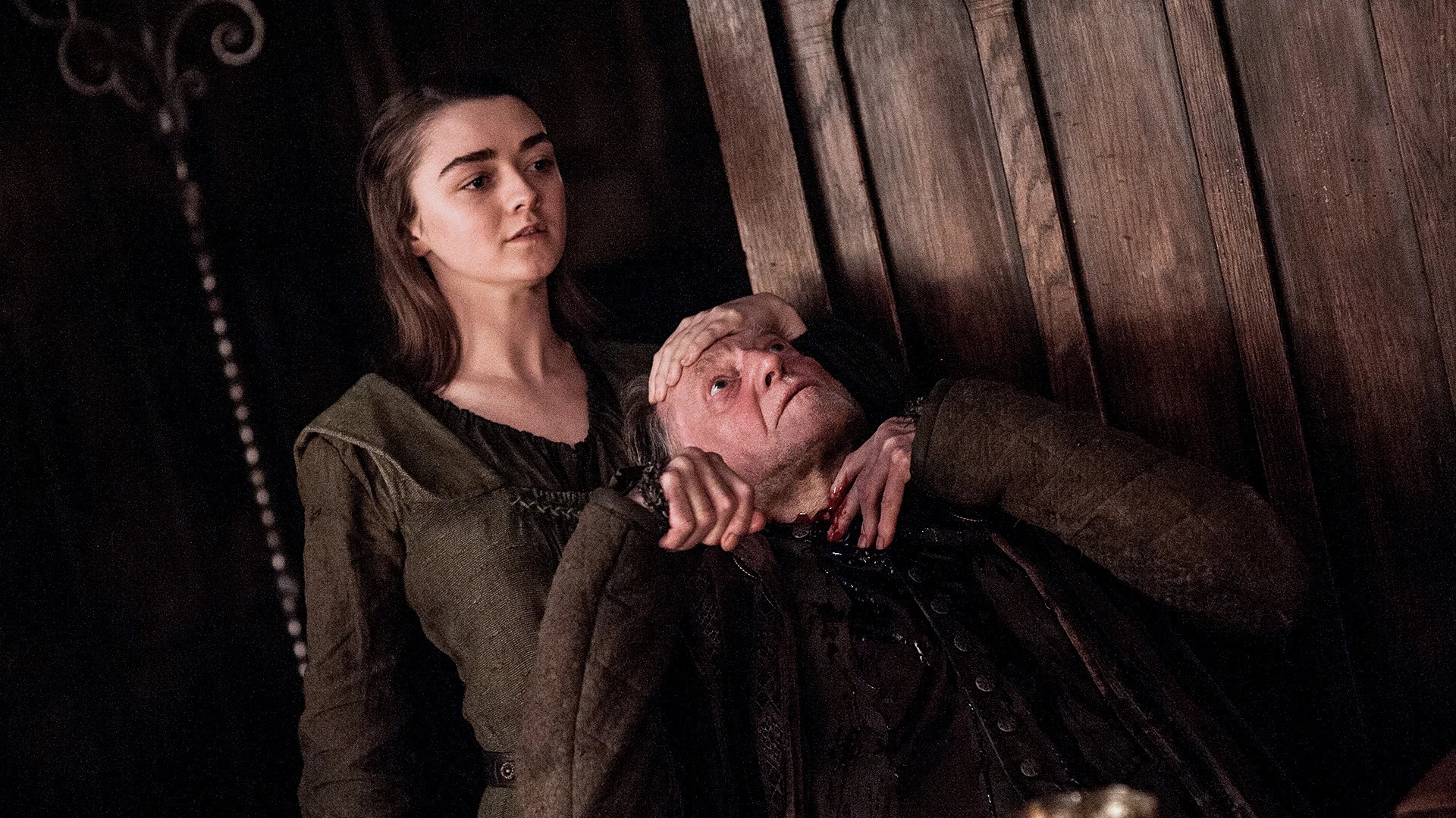 Arya Stark killing Walder Frey