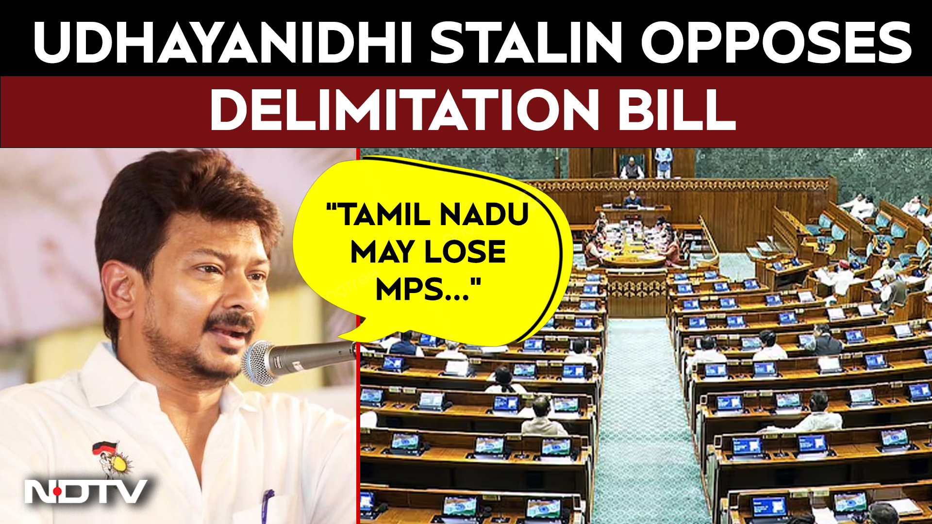 Udhayanidhi Stalin Opposes Delimitation Bill, Says Tamil Nadu May Lose MPs And State Rights