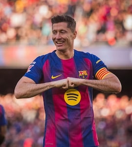 Robert Lewandowski Claims Leaders Barcelona Vital La Liga Win At Atletico Madrid