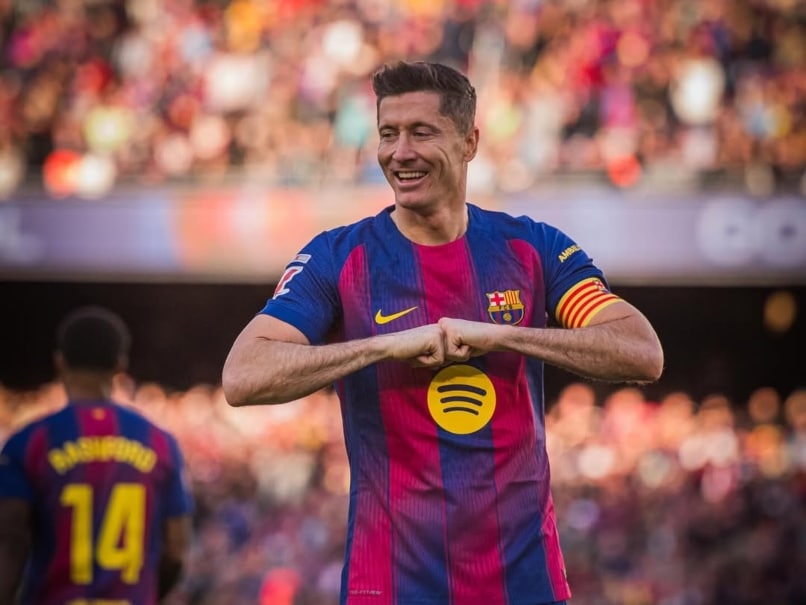 Robert Lewandowski Claims Leaders Barcelona Vital La Liga Win At Atletico Madrid