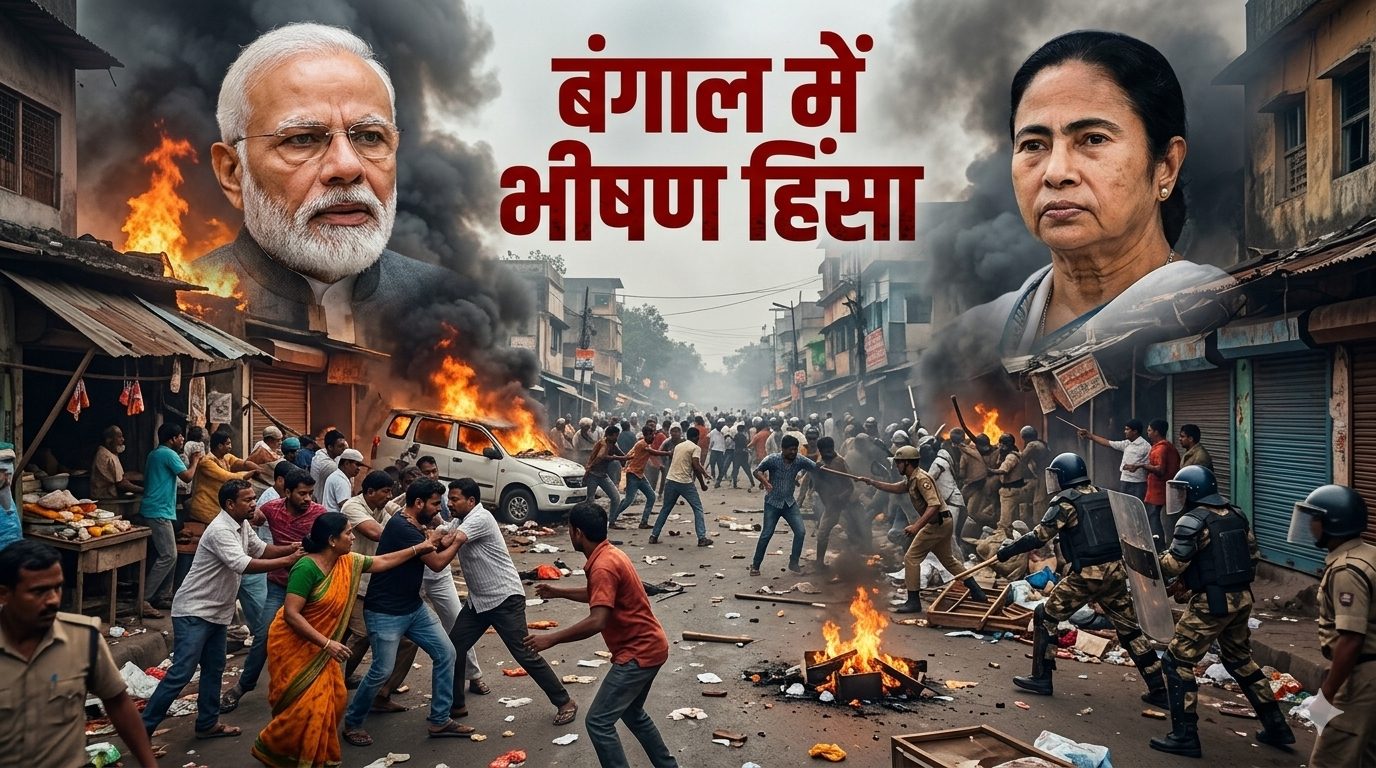 कहीं सिर फोड़ा तो कहीं EVM पर चिपकाया टेप, बंगाल में दूसरे फेज की वोटिंग में कहां-कहां हुई हिंसा