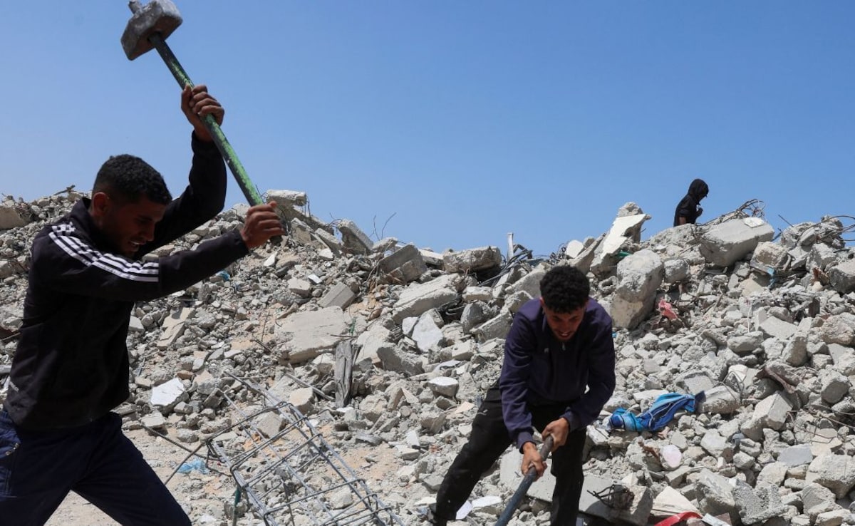 How Palestine Is Using Rubbles From Buildings Destroyed In Israeli Attacks