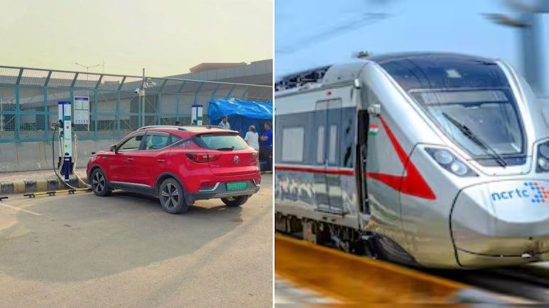 आनंद विहार नमो भारत स्टेशन पर शुरू हुआ सबसे बड़ा EV चार्जिंग स्टेशन, 10 वाहन एक साथ हो सकेंगे चार्ज, बस ये ऐप कर लें डाउनलोड