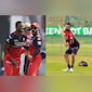 Watch: Virat Kohli Imitates RCB Powerhitter Romario Shepherds Batting Style, Hilarious Video Goes Viral