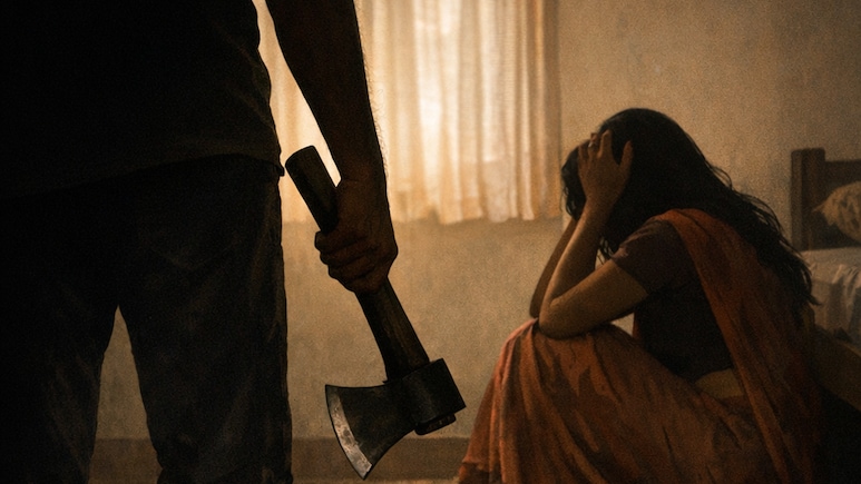 पति ने कुल्हाड़ी से काटा पत्नी का पैर, बैग में डाल पुलिस स्टेशन ले गया