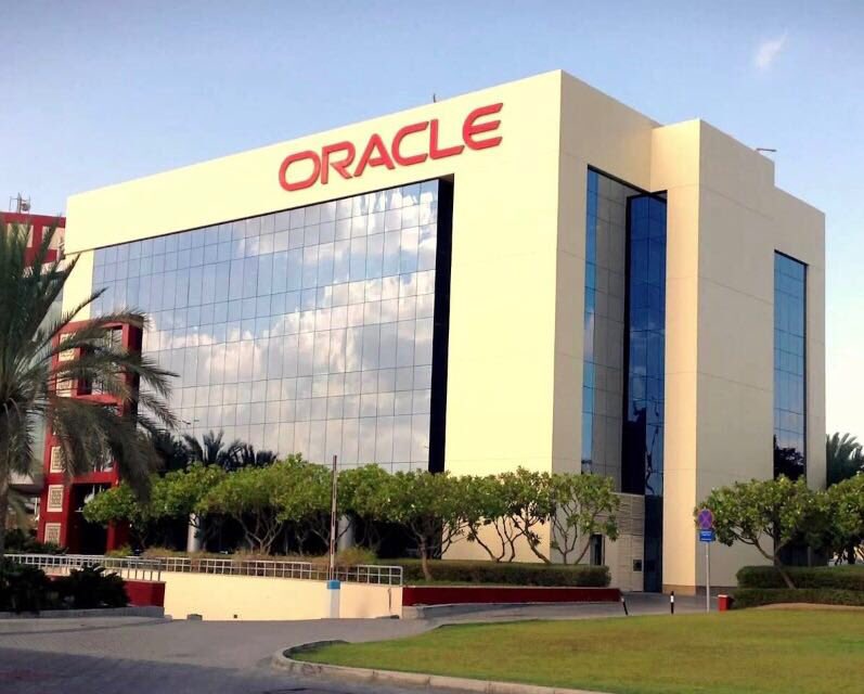 Oracle Building In Dubai Damaged Due To Debris From Intercepted Missile
