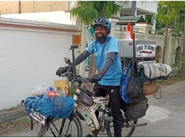1 साल, 6 महीने और 16 दिन बाद साइकिल चलाकर केरल से राजस्थान पहुंचा युवक, तारीफ में कह दी ये बात