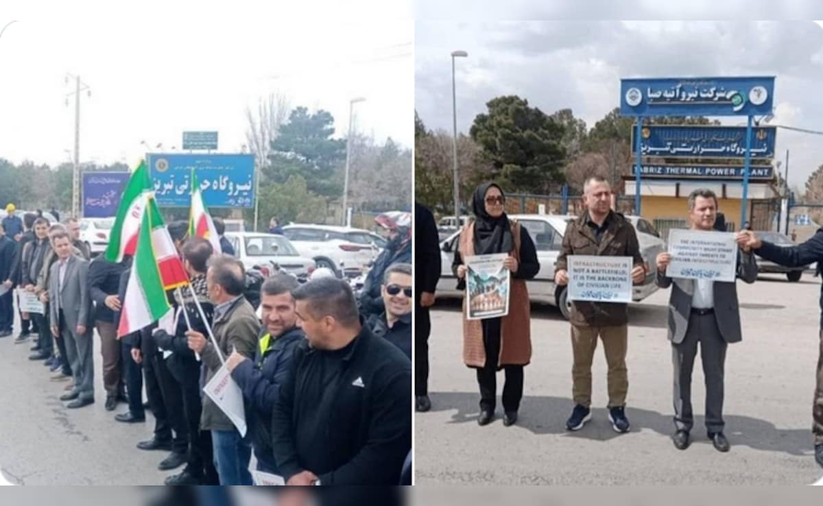 Defying Trump's Threat, Iranians Gather Near Largest Power Plant In Tehran, Form Human Chain