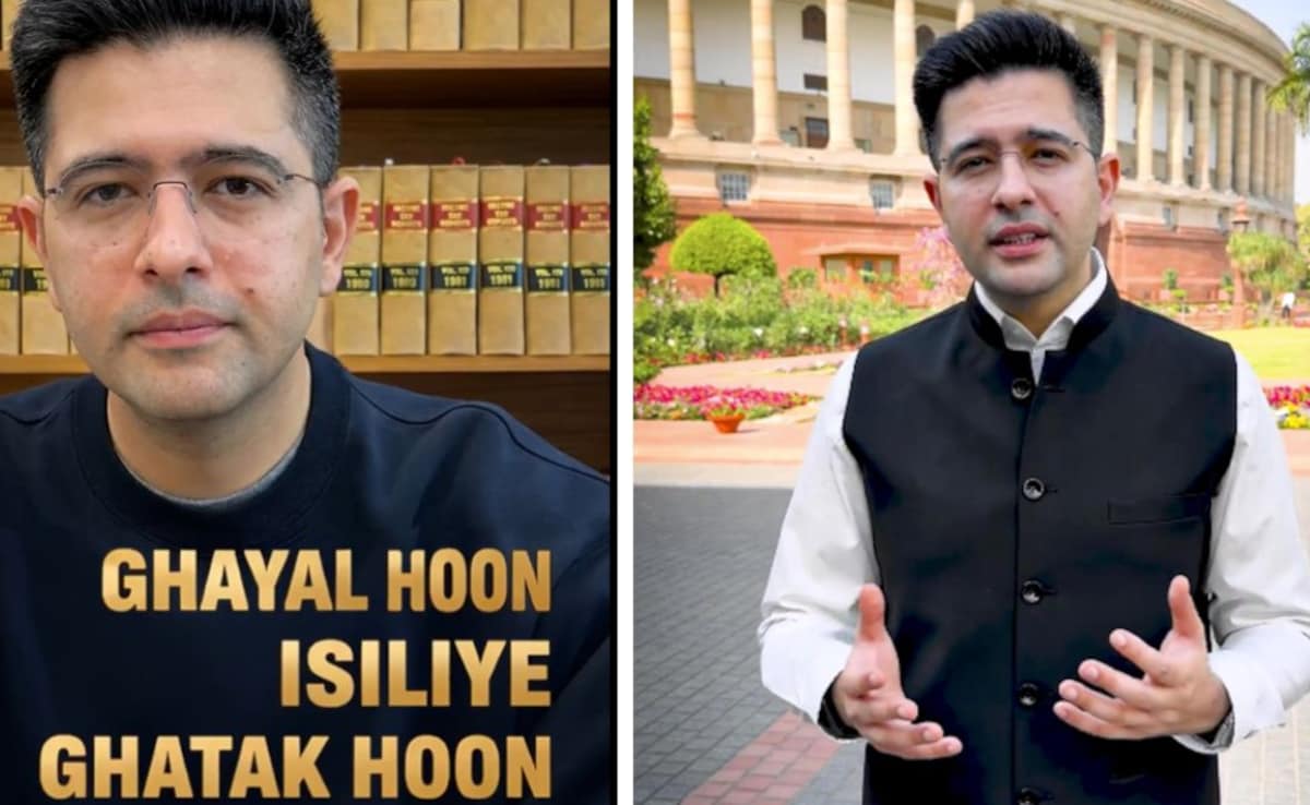 'मैं बोलना नहीं चाहता था, मगर...', राघव चड्ढा ने AAP पर किया पलटवार, नया वीडियो जारी