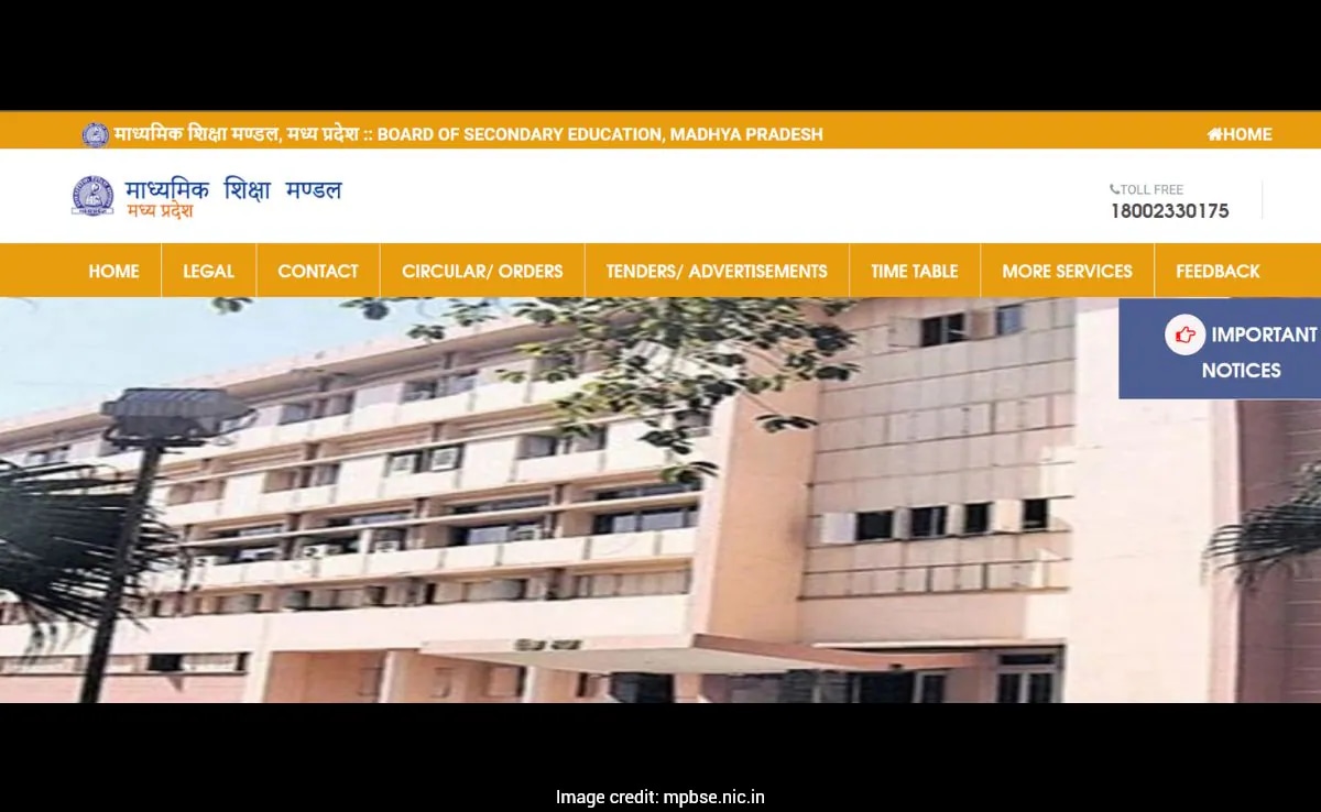MPBSE 10th, 12th Results 2026 At 11 AM: Check Official Website, Direct Link To Download