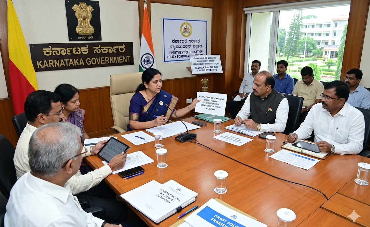 Karnataka Government Drafts Policy To Address Excessive Digital Use Among Students