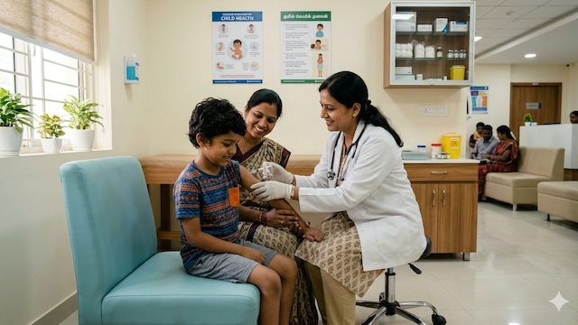 Fever after a vaccination is extremely common