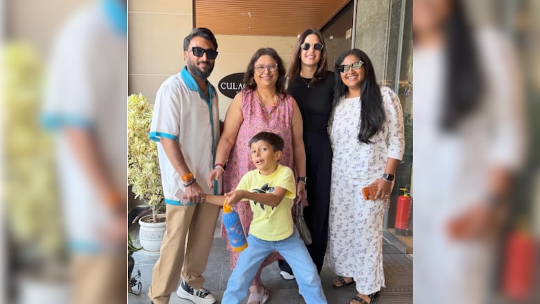 Natasa Stankovic Shares Pics With Ex-Husband Hardik Pandya's Mother, Grandmother From Vadodara