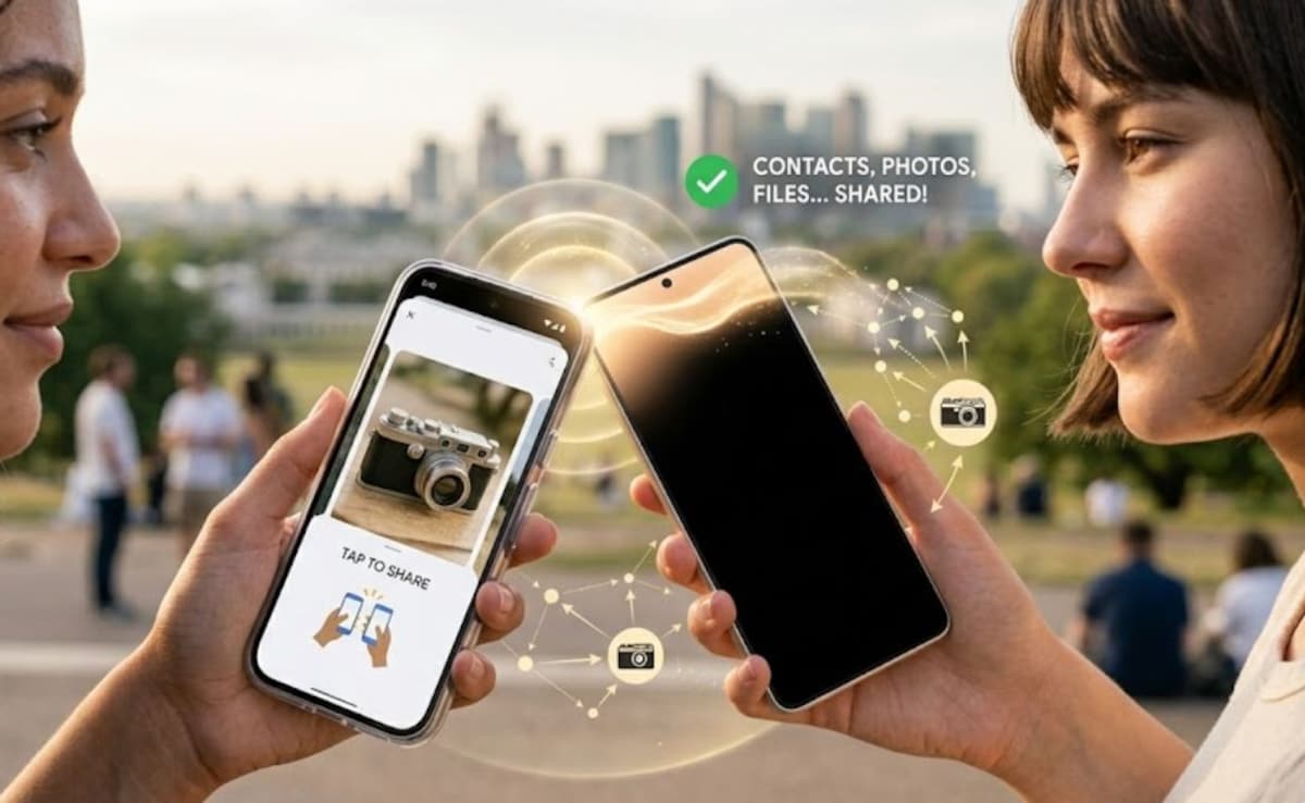 अब Android में iPhone जैसा कमाल! Tap To Share से बस फोन टच करते ही होगा डेटा ट्रांसफर