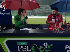 Rain Interrupts Post-Match Show In PSL, Hilarious Video Leaves Fans In Splits