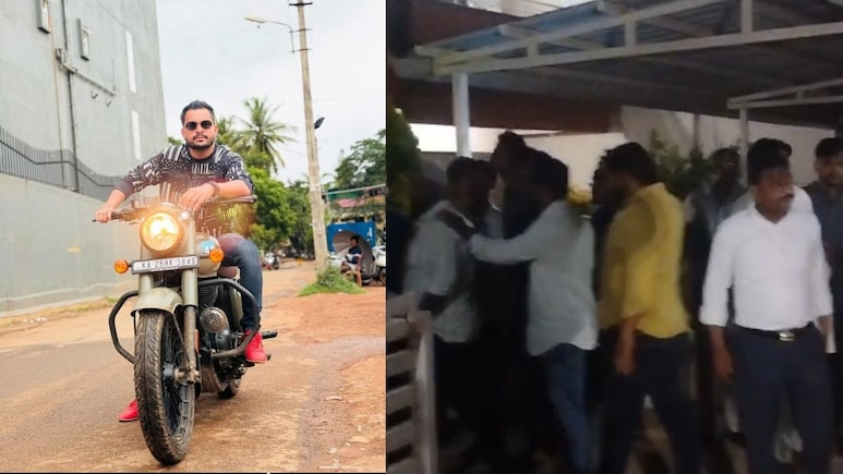 धारवाड़ में युवा कांग्रेस नेता फैरोज पठान की बेरहमी से हत्या, CCTV में कैद हमलावर, 24 अप्रैल को होनी थी शादी