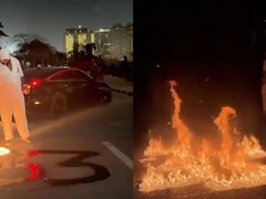 Mumbai: Man Sets Road On Fire For Birthday Reel, Arrested After Video Goes Viral