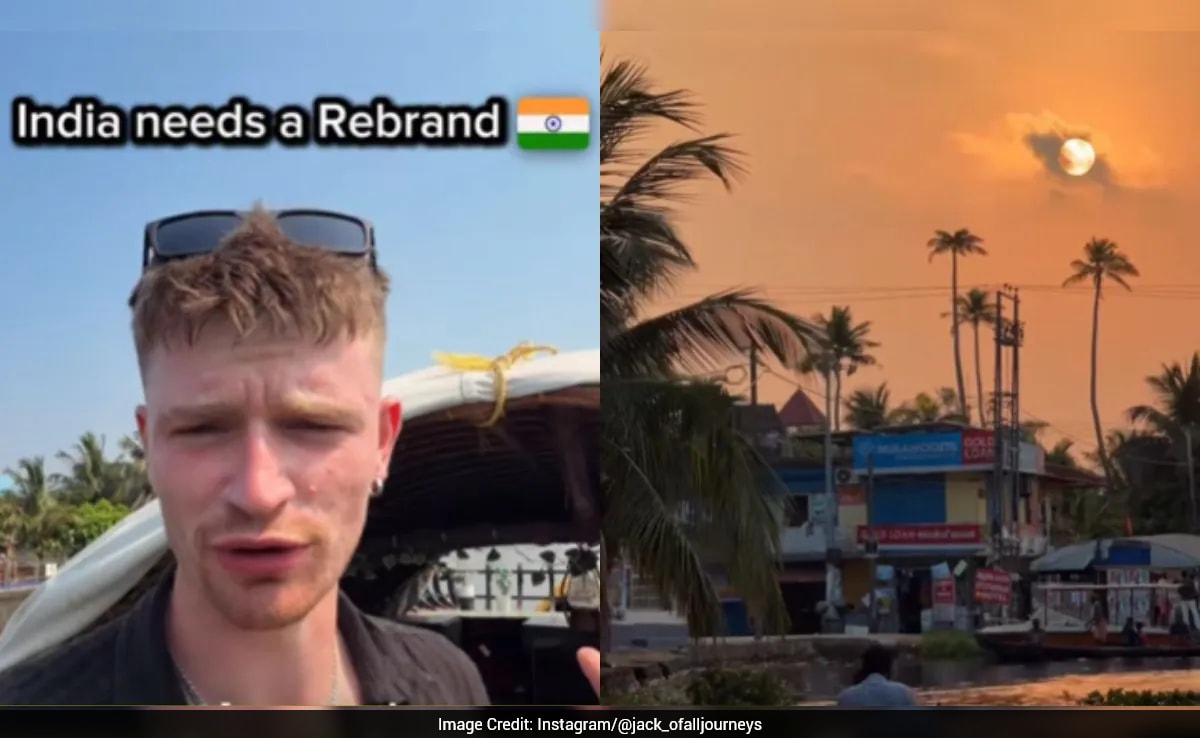 'India Needs A Rebrand': Foreigner After Visiting Kerala's 'Gorgeous' Backwaters