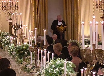What Donald Trump And First Lady Melania Trump Served King Charles III And Queen Camilla For The State Dinner