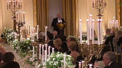 What Donald And Melania Trump Served King Charles III For State Dinner