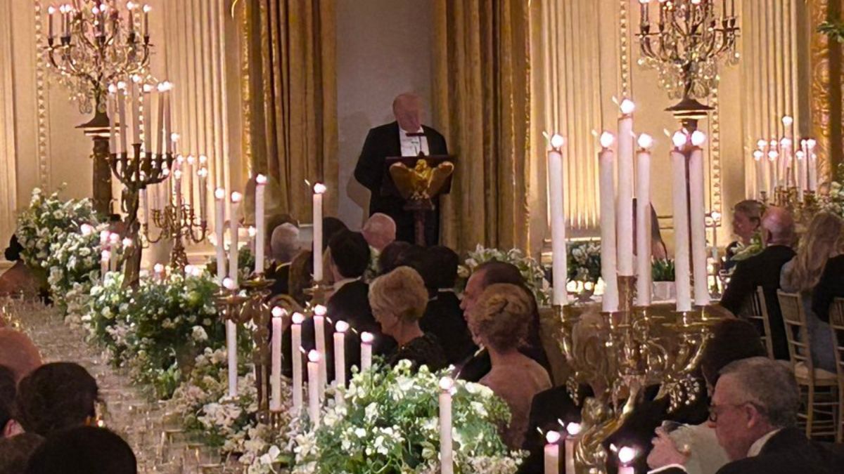 What Donald And Melania Trump Served King Charles III For State Dinner