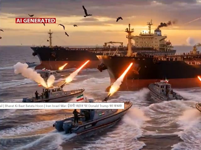 AI VIDEO में देखें, भारत के जहाजों पर ईरान ने कैसे किया हमला?