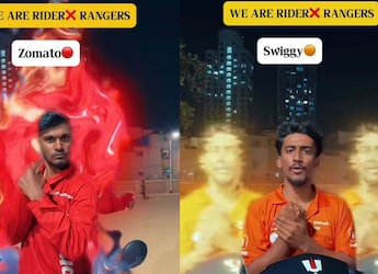 Zomato, Swiggy, Blinkit, Zepto, Milk Basket Riders Gang Up For Epic Collab