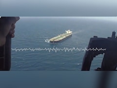 US Central Command Releases Footage Of Merchant Vessel Rerouted During Iran Blockade