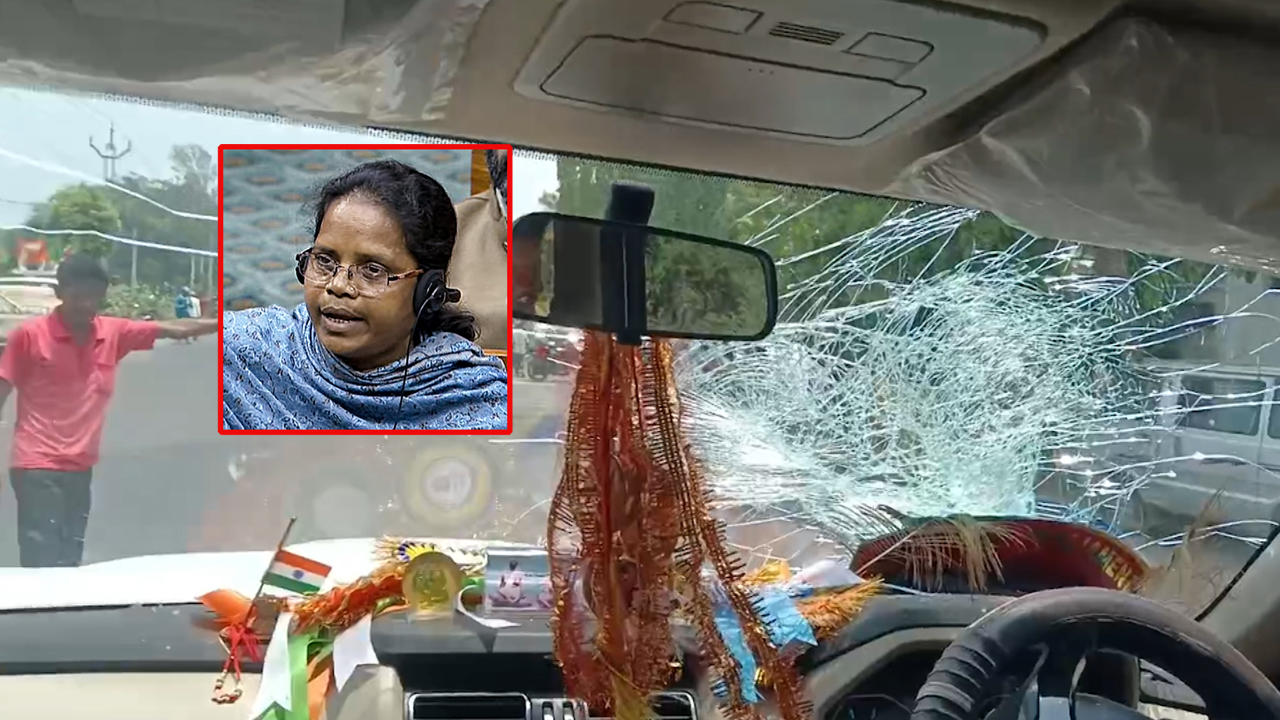 TMC MP Mitali Bag's Car Attacked In Hooghly, Party Alleges BJP Workers Behind Assault