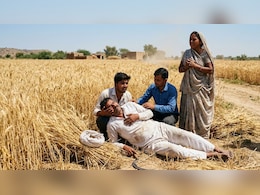 Rajasthan: खेत में गेहूं की कटाई करते समय किसान को आया हार्ट अटैक, 4 बच्चों के सिर से उठा पिता का साया