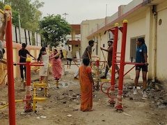 Bihar: खेल विभाग कारनामा, शौचालय की टंकी के ऊपर बना दिया 7 लाख का ओपन जिम, तर्क सूनकर घूम जाएगा सिर