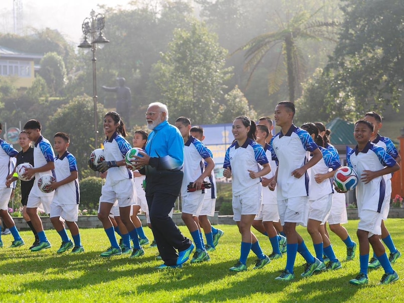 FIFA Chief Gianni Infantino Applauds PM Narendra Modi's Football Session In Sikkim