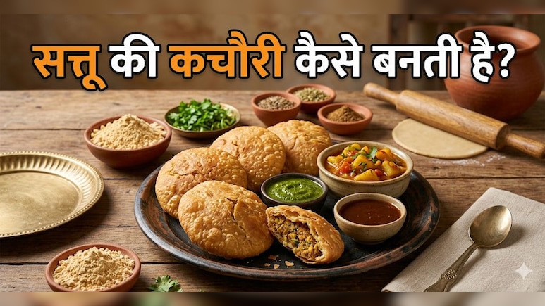 चाय के साथ बनाएं सत्तू की कचौड़ी, नोट करें मिनटों में तैयार होने वाली रेसिपी