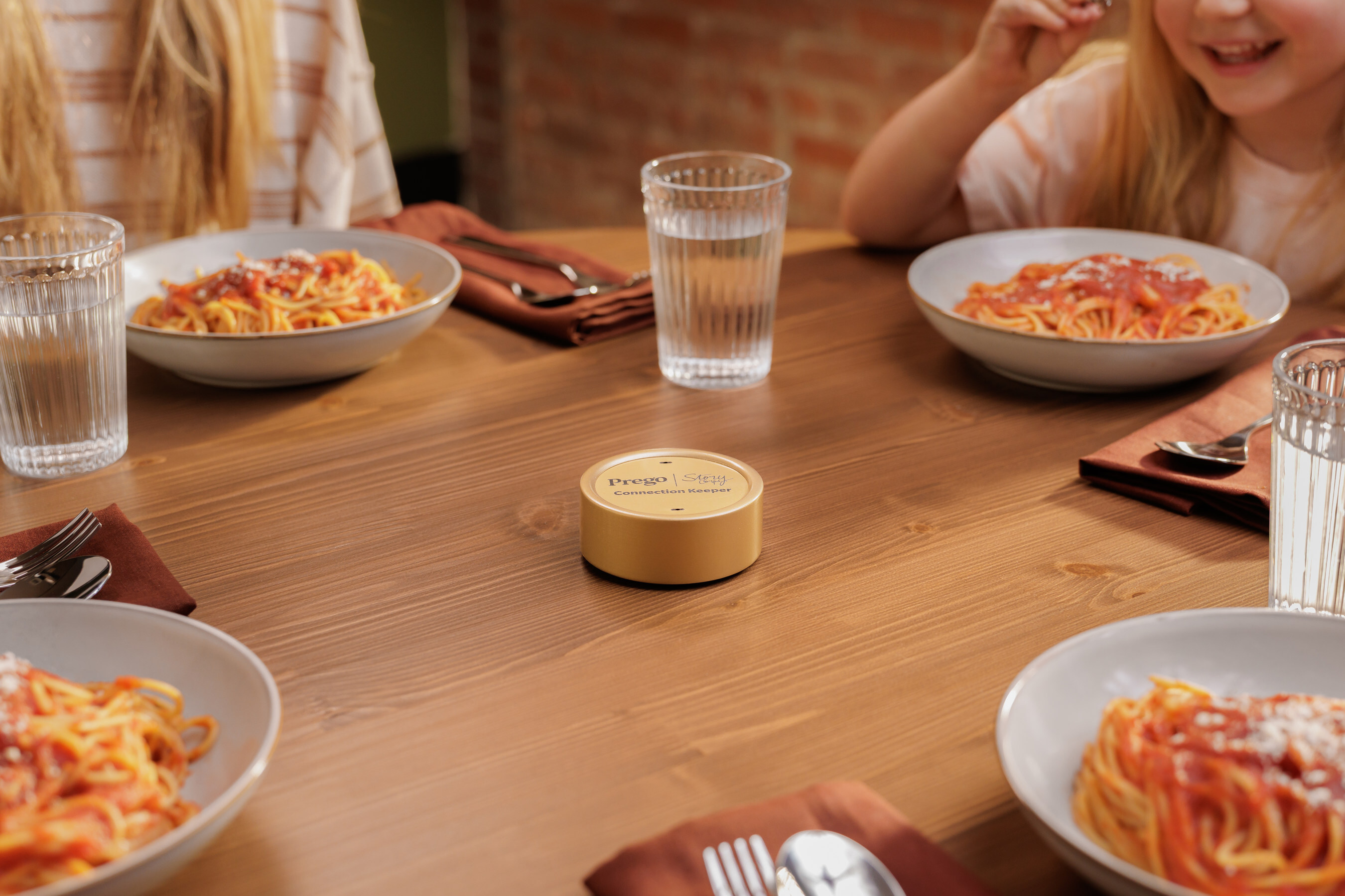 Pasta Sauce Brand Launches Device To Record Family Dinnertime Conversations