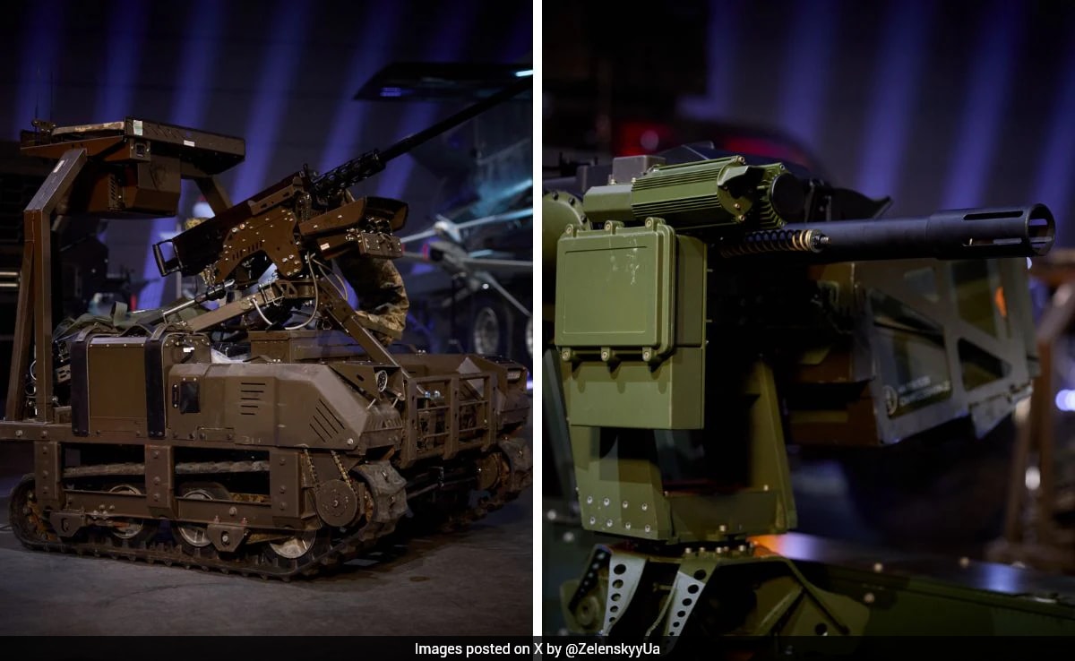 Not Soldiers, Ukraine Sends Robots To Frontline, Takes Over Russian Post