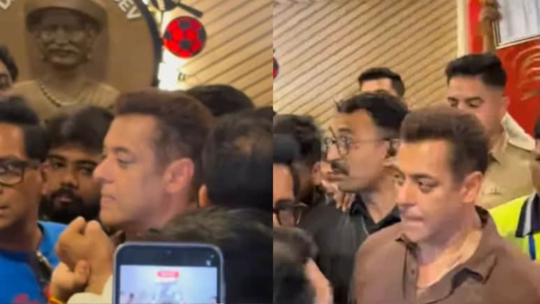 Watch: Salman Khan Mobbed At Mumbai Event, Fans Raise Safety Concerns